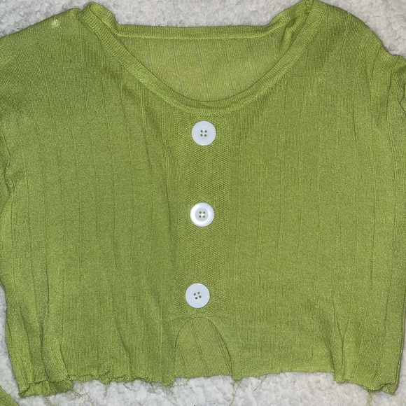 Cropped Faux Bottom Top - Picture 2 of 2